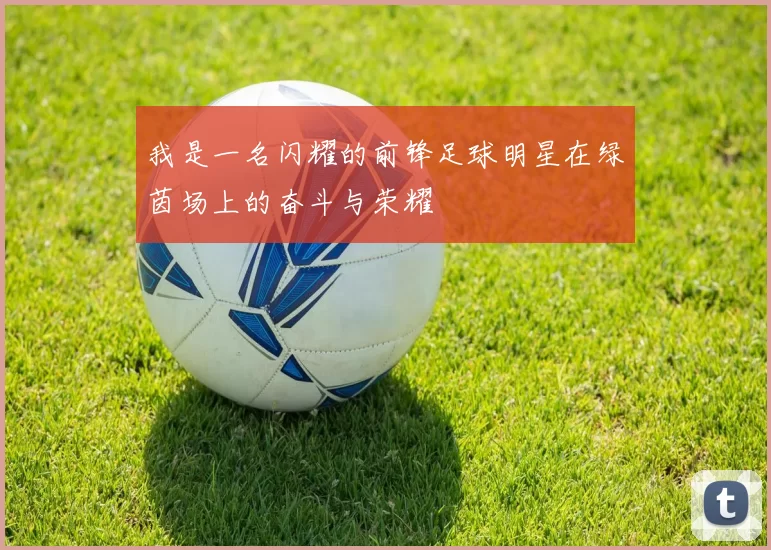 我是一名闪耀的前锋足球明星在绿茵场上的奋斗与荣耀