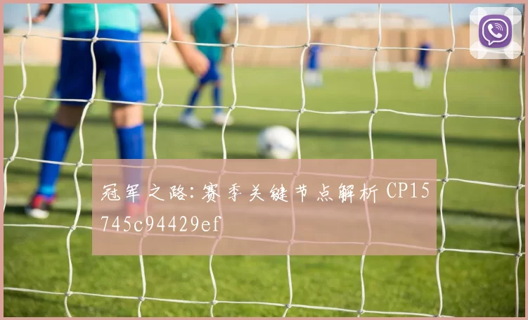 冠军之路:赛季关键节点解析 CP15745c94429ef
