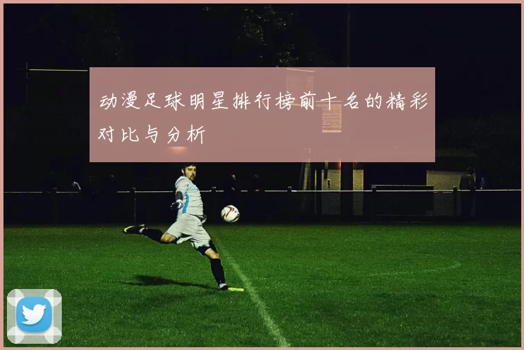 动漫足球明星排行榜前十名的精彩对比与分析