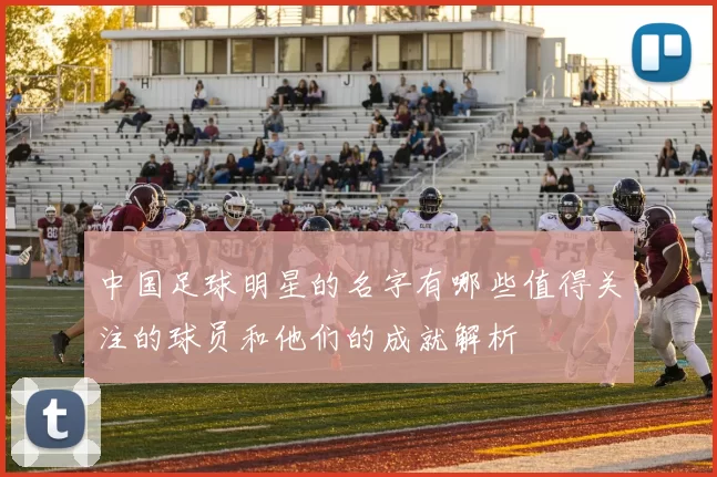 中国足球明星的名字有哪些值得关注的球员和他们的成就解析